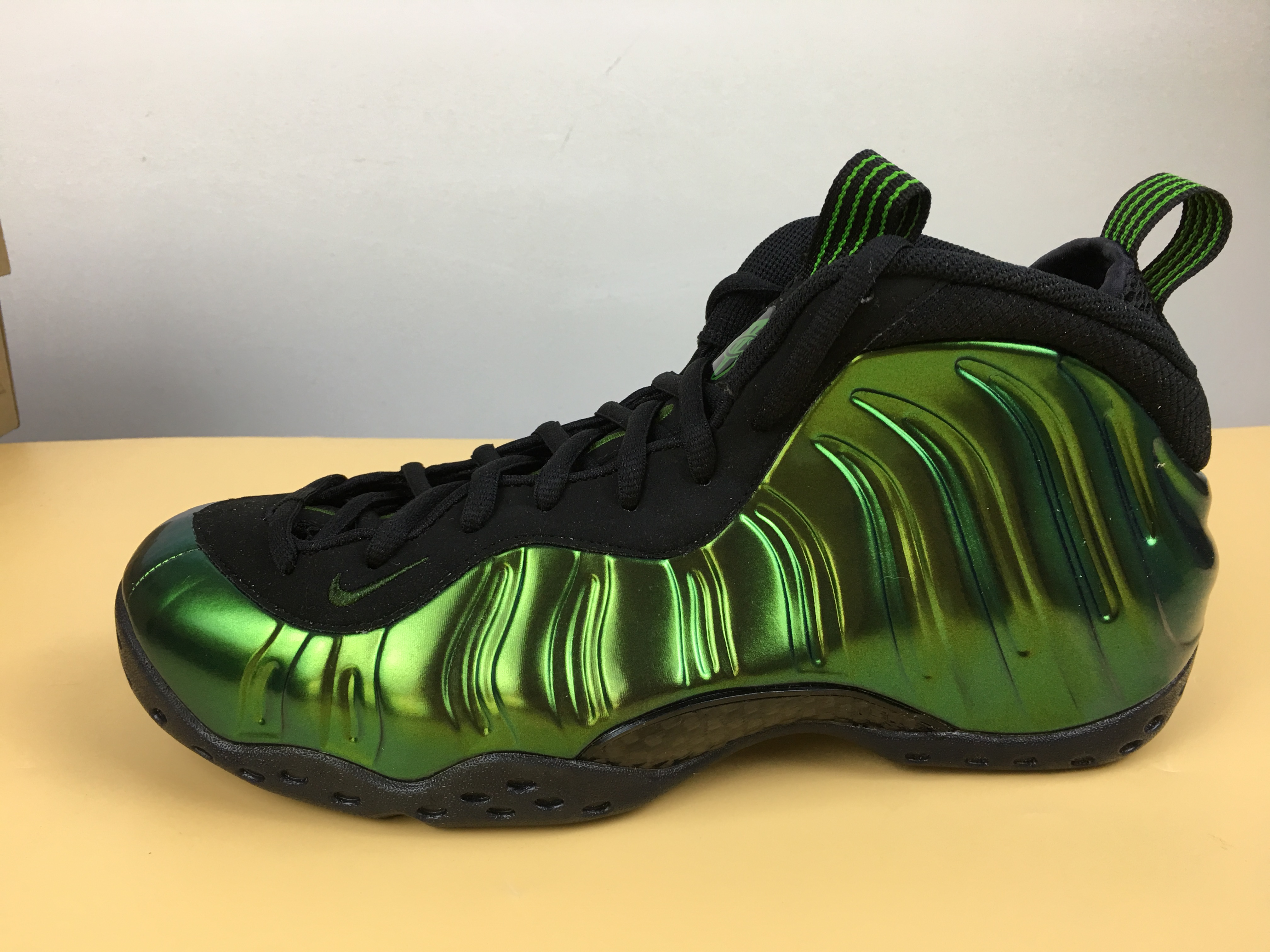 Nike Air Foamposite One Shine Green Black Shoes